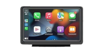 7 Inch Universal Car Stereo Radio with GPS Navigation, Supports Apple CarPlay Android Auto