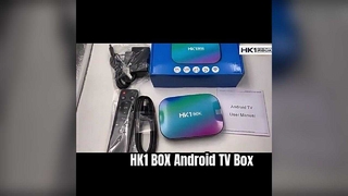 HK1 BOX 8K Android TV Box Amlogic S905X3 4GB 32GB Dual WiFi 5G/2.4G Gigabit Ethernet 4K 60fps OTT IP