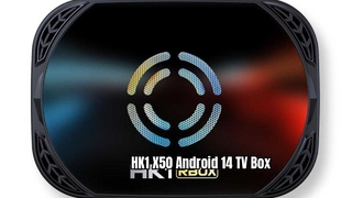 HK1 X50 Android 14 TV Box WiFi 6 4K Video Smart Media Player