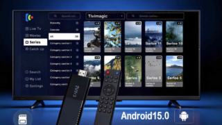 TVR3 TV Stick with Tivimagic Streaming Platform OEM ODM Reseller Solution