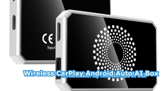 Wireless CarPlay Android Auto AI Box Android 13 HDMI Output Car Streaming Device